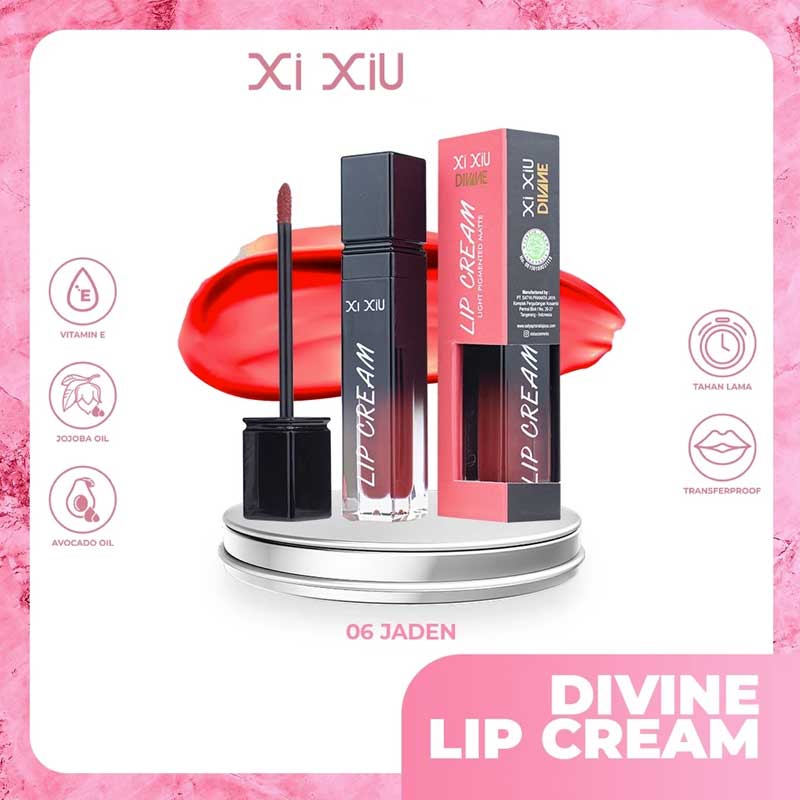 Xi Xiu Divine Lip Cream Light Pigmented Matte 06 | 4 g