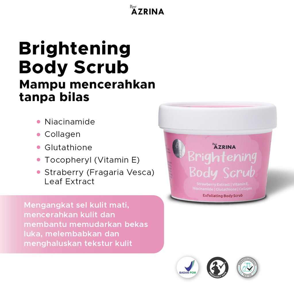 Azrina Brigthening Body Scrub | 100 g