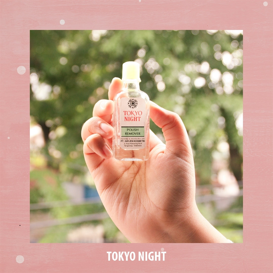 Tokyo Night Nail Polish Remover Kaca | 20 ml