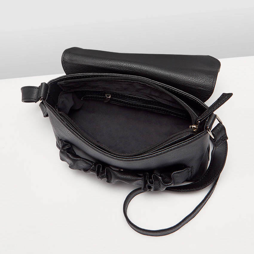 Sophie Martin Frise Sling Black Bag