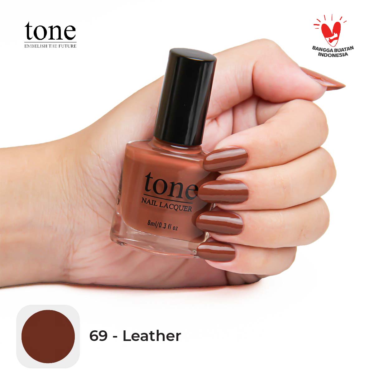 Tone Nail Polish Glossy Winter Mood Series 69 | 8 ml