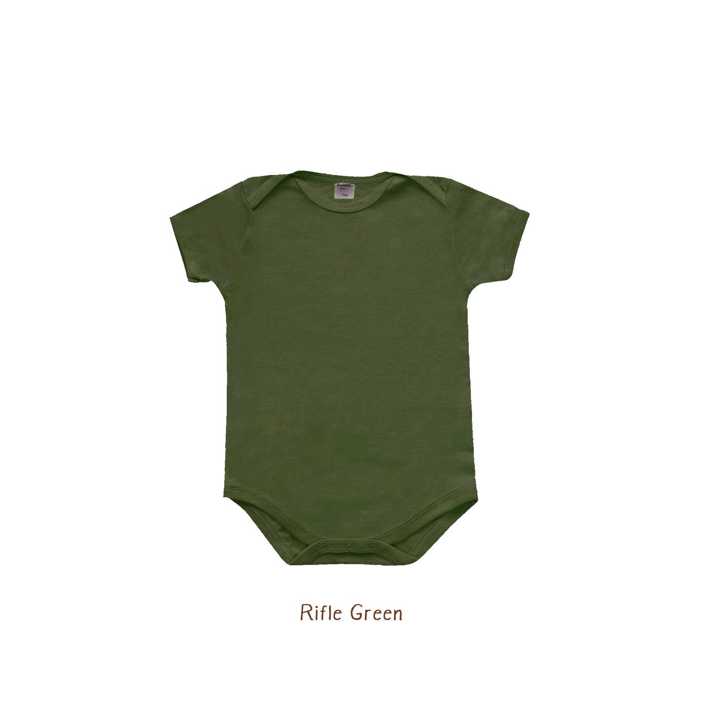 Booyah Baby & Kids Baju Bayi - Bodysuit Riffle Green (6-12 Month)