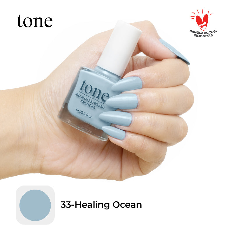 TONE Breathable and Peelable Nail Polish Hello Spring Palette Series 33