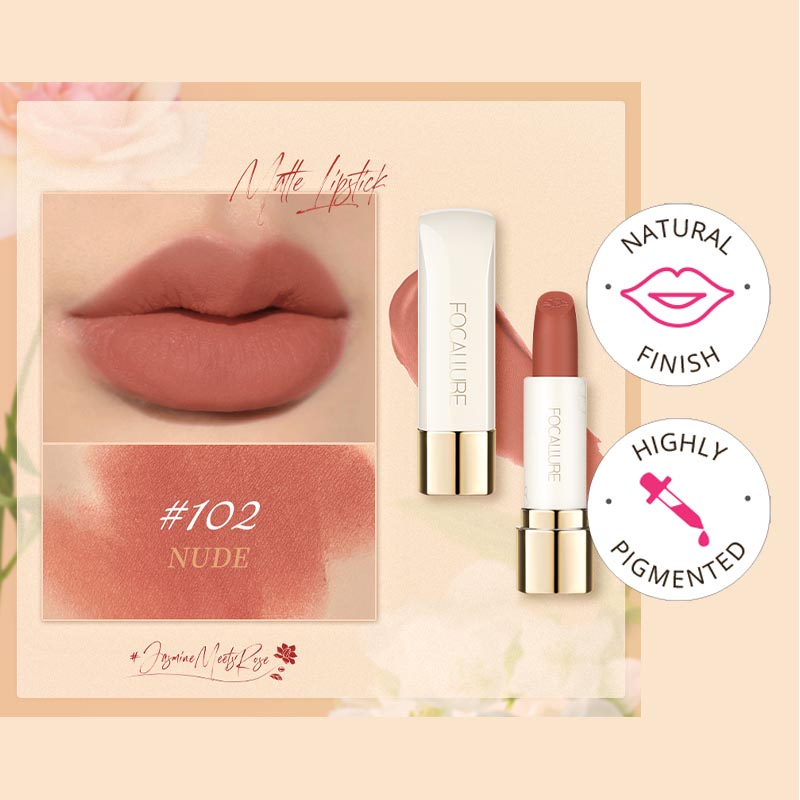 Focallure Pure Matte Lipstick FA203 #102