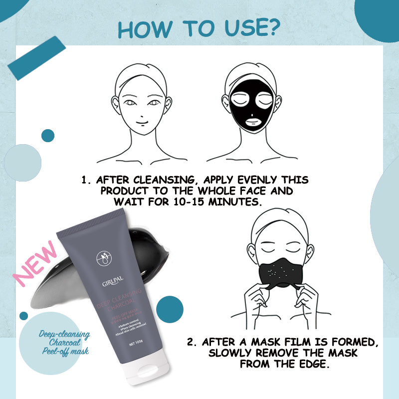 Girlpal Charcoal Blackhead Remover Mask | 100 g