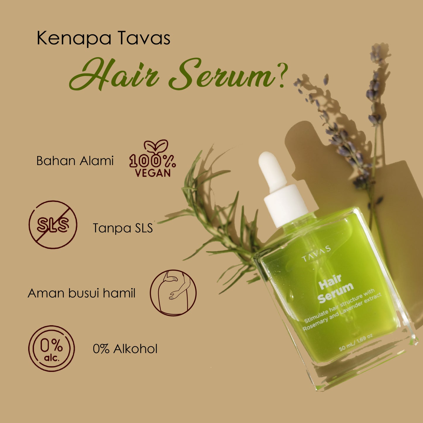 Tavas Hair Serum | 50ml