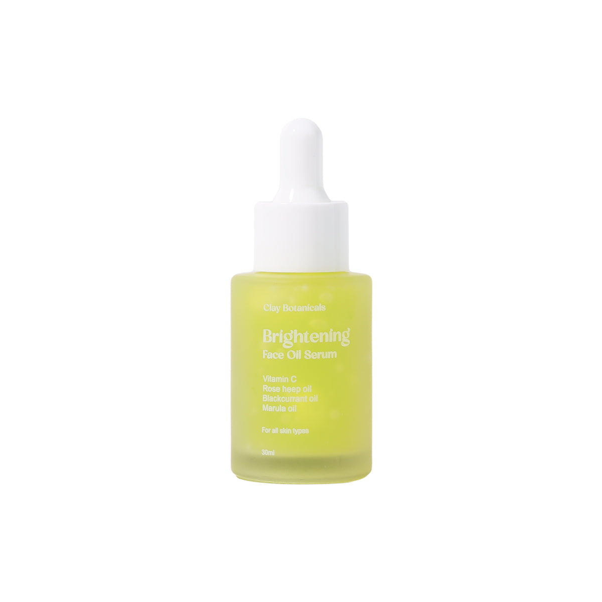 Clay Botanicals Brightening Face Oil Serum