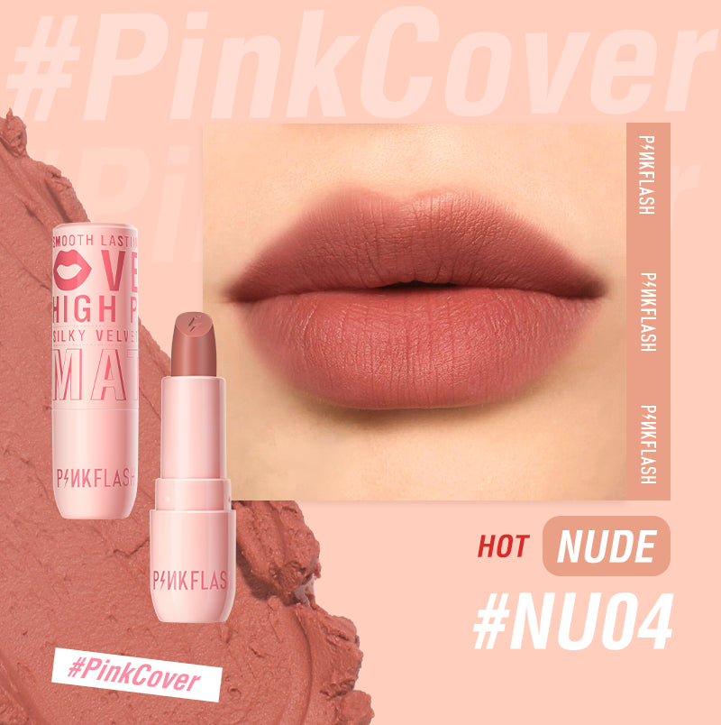 Pinkflash Silky Velvet Lipstick PF-L05 NU04