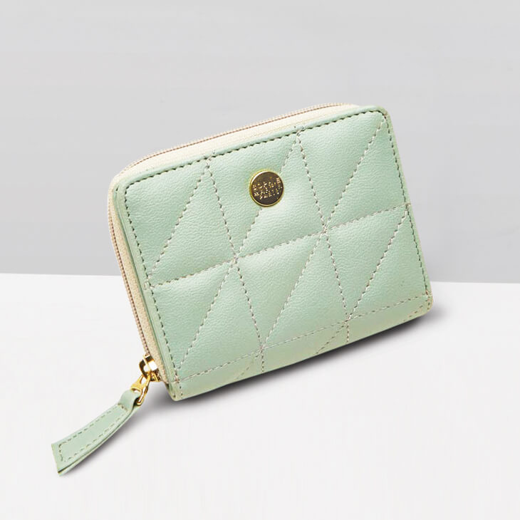 Sophie Martin Gemaya Green Small Wallet