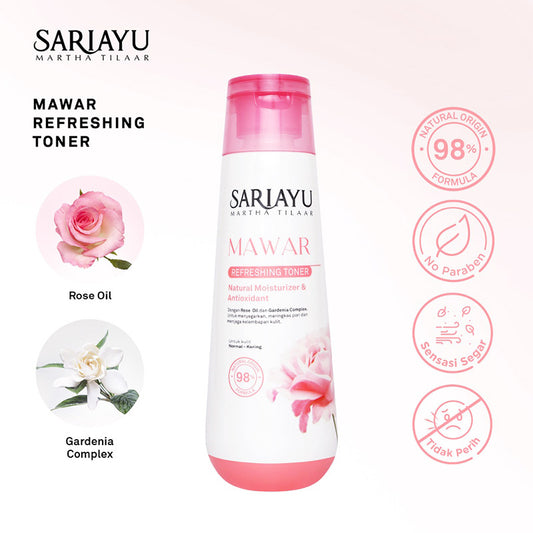 SARIAYU MAWAR REFRESHING TONER | 100ml