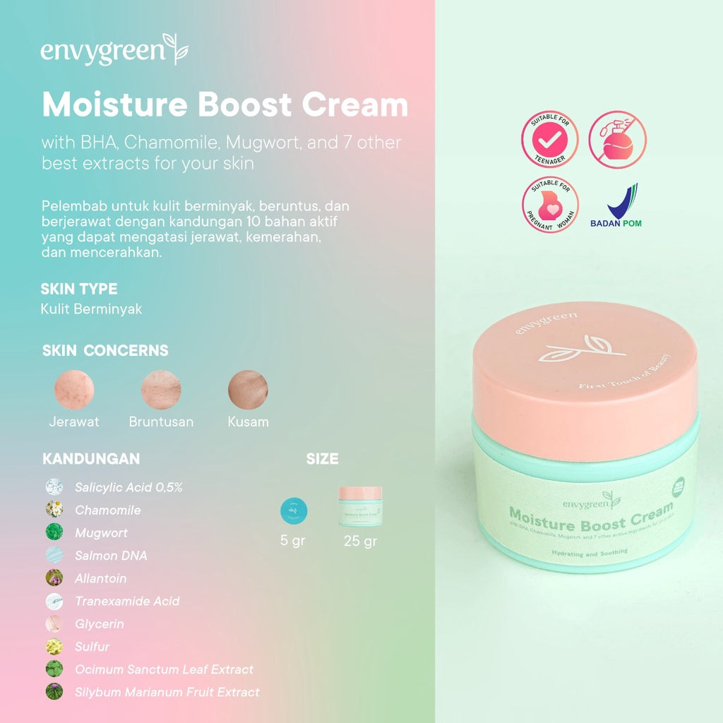 Envygreen Moisture Boost Cream | 5 g