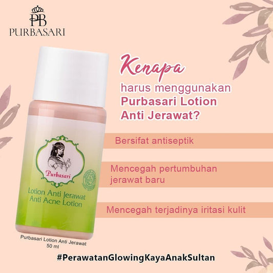 Purbasari Lotion Anti Jerawat | 50 ml