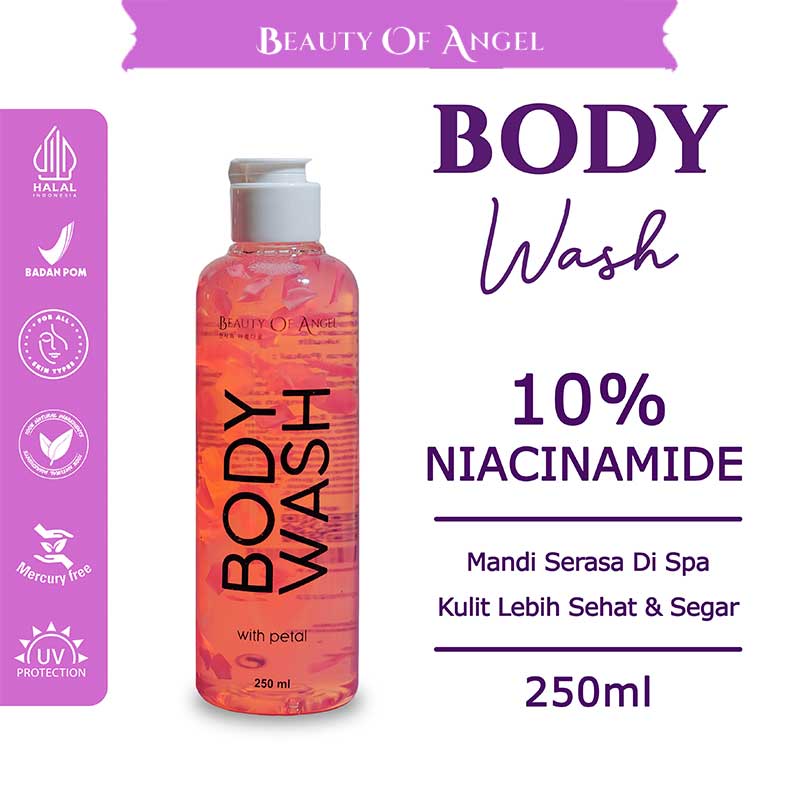 Beauty Of Angel Body Wash With Petal | 250 ml