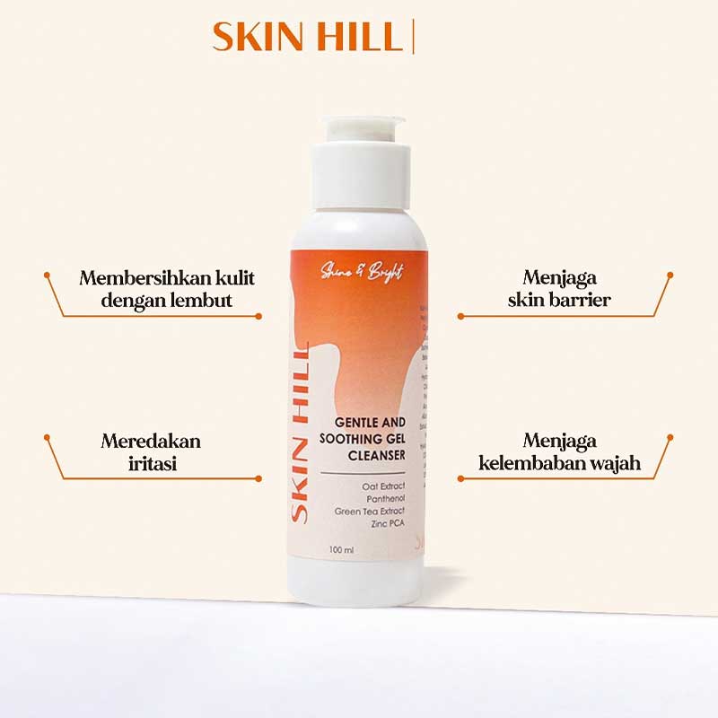 Skin Hill Facial Wash Gentle and Shooting Gel Cleanser | 100ml