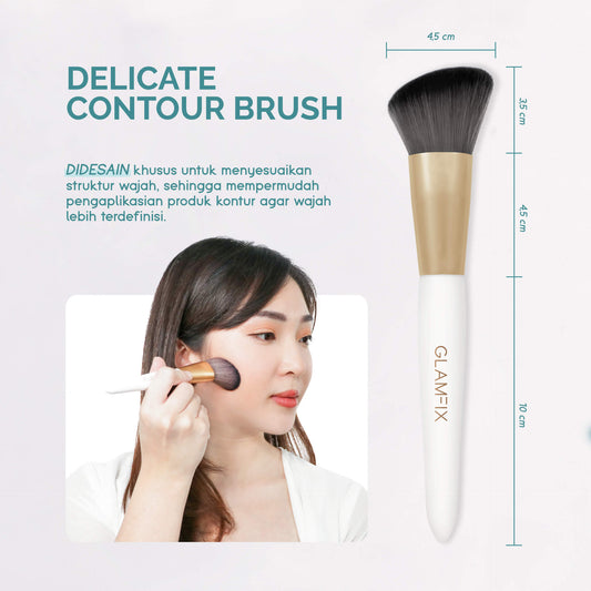 Glamfix Delicate Contour Brush | 6 g