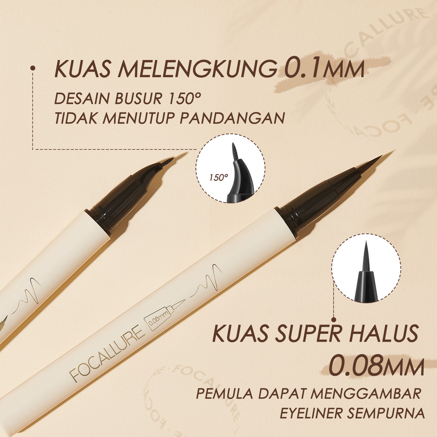 Focallure Lasting Waterproof Liquid Eyeliner FA200 - Elbow #2