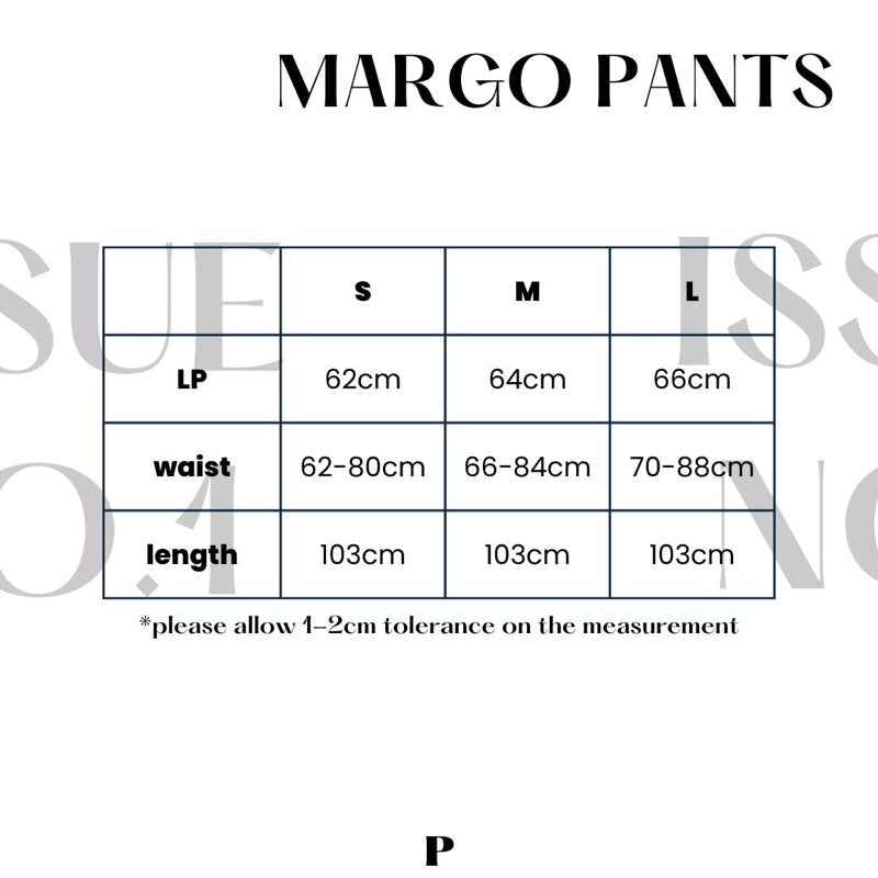 POÃME MARGO PANTS| HIGHWAISTED STRAIGHT LEG PANTS | Oat,S