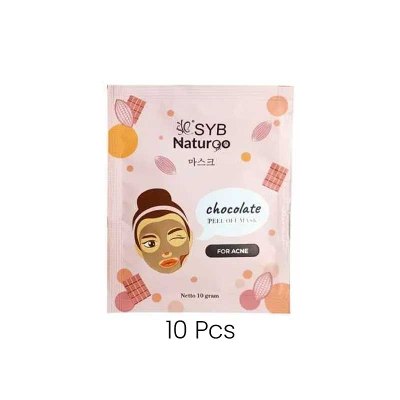 Syb Natur90 Chocolate Peel Off Mask | Box 10 x 10 gr