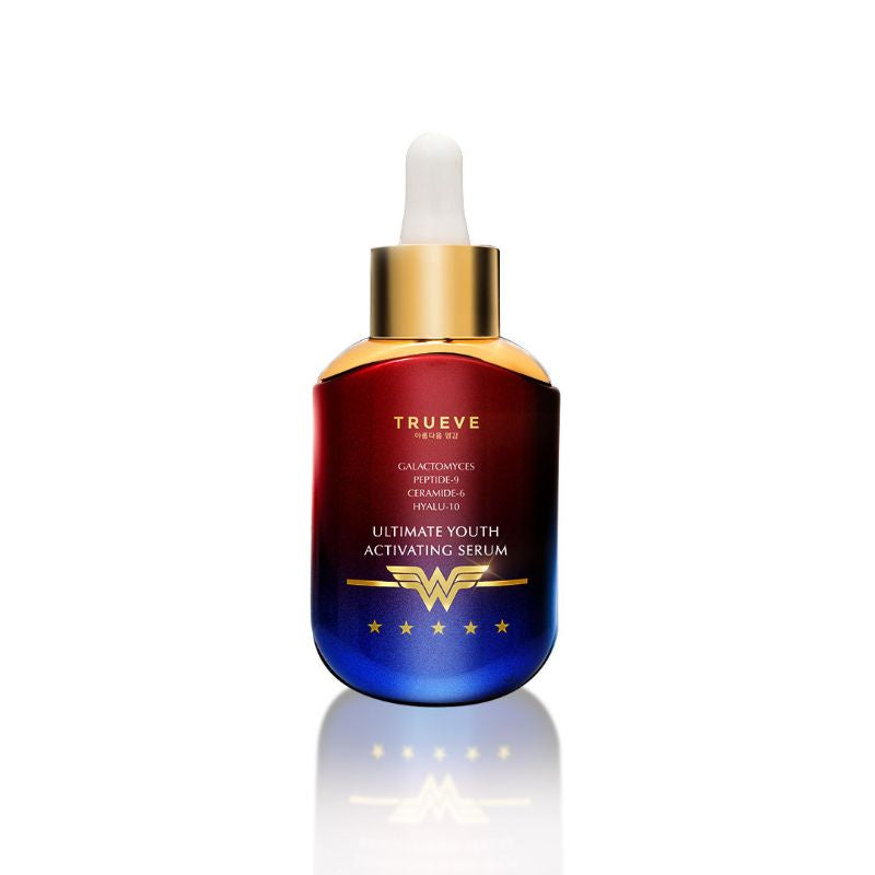 [Combo] Trueve Wonder Woman Ultimate Youth Activating Serum (30 ml) + [Free] Y.O.U Classic Intense Matte Lipstick Cinnamon