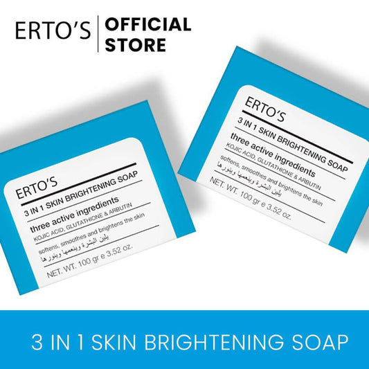 Erto's 3-In-1 Skin Brightening Soap