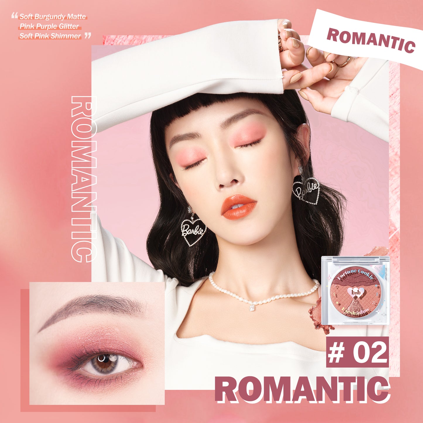 Barenbliss Fortune Cookie Eyeshadow - 02 Romantic | 4.2 g