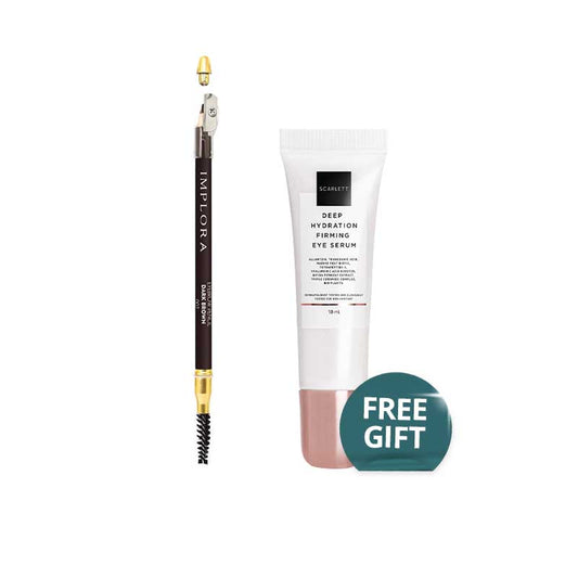 COMBO 1+1 Implora Eye Pencil - Brown Free SCARLETT