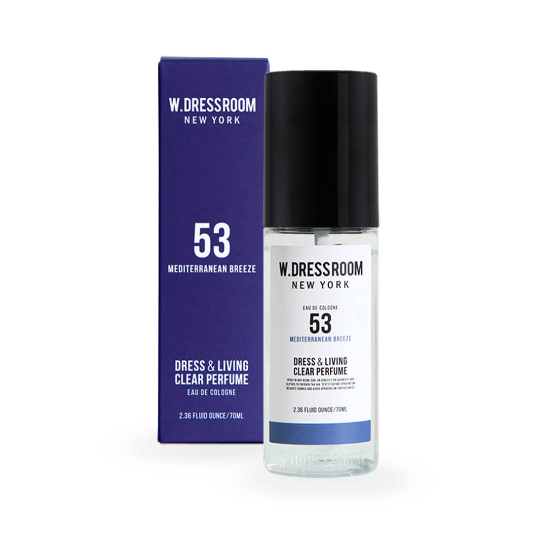 W Dressroom Dress & Living Clear Perfume No. 53 Mediterranian Breeze - Eau De Parfum Korea | 70 ml