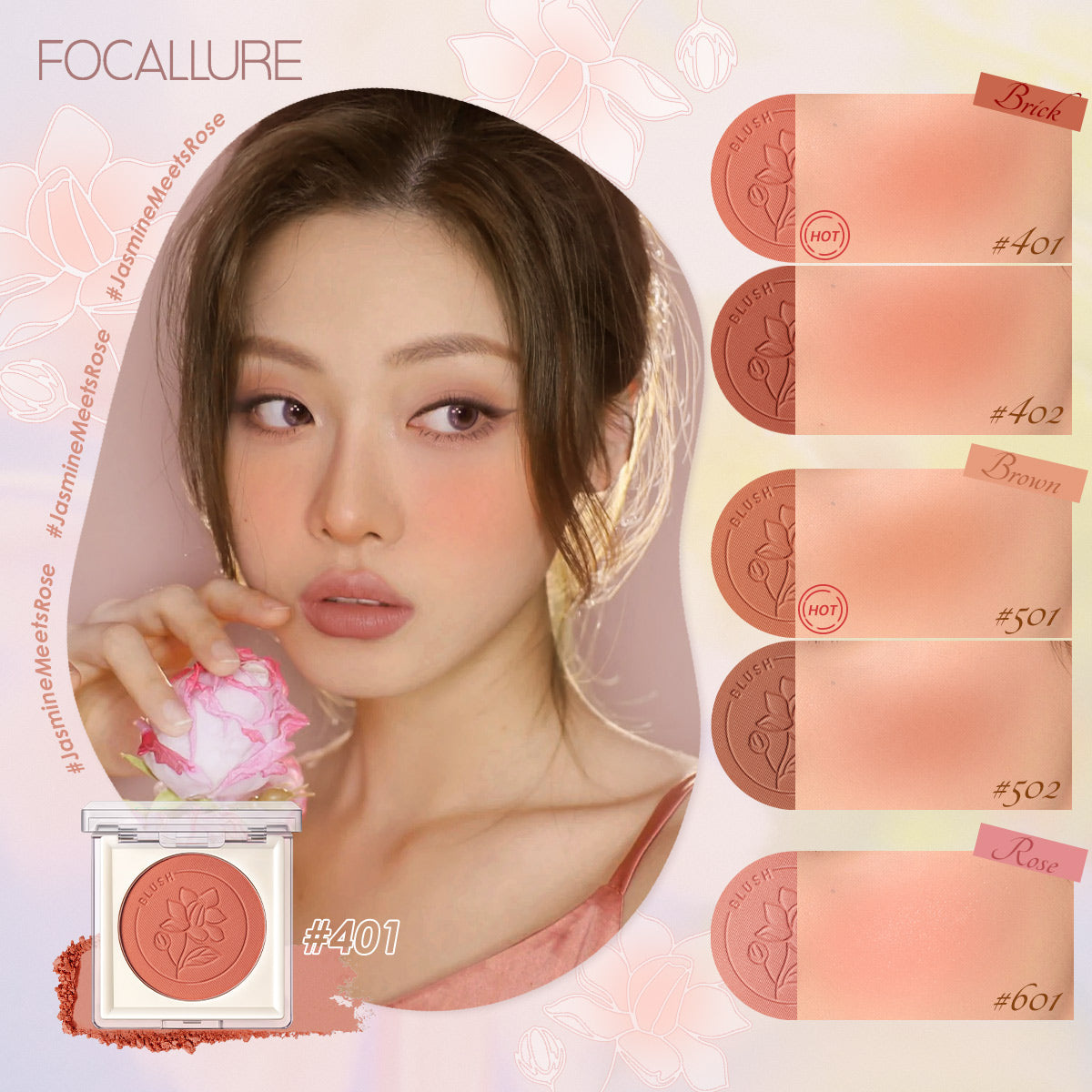 Focallure Perfection Velvet Blush FA235 #501