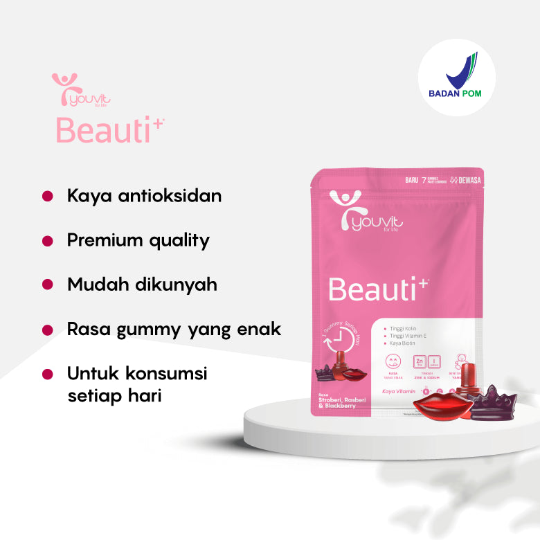 Youvit Adult Beauti+ 30D Pouch | 1 sachet