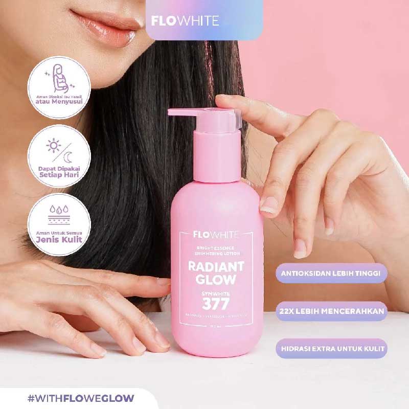 Flowhite Bright Essence Shimmering Lotion Radiant Glow | 200 ml