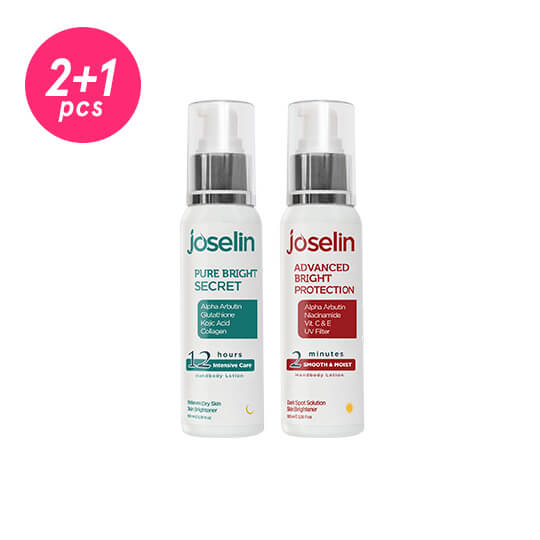 [Combo] Joselin Pure Bright Secret (100 g) + Advanced Bright Protection (100 g)