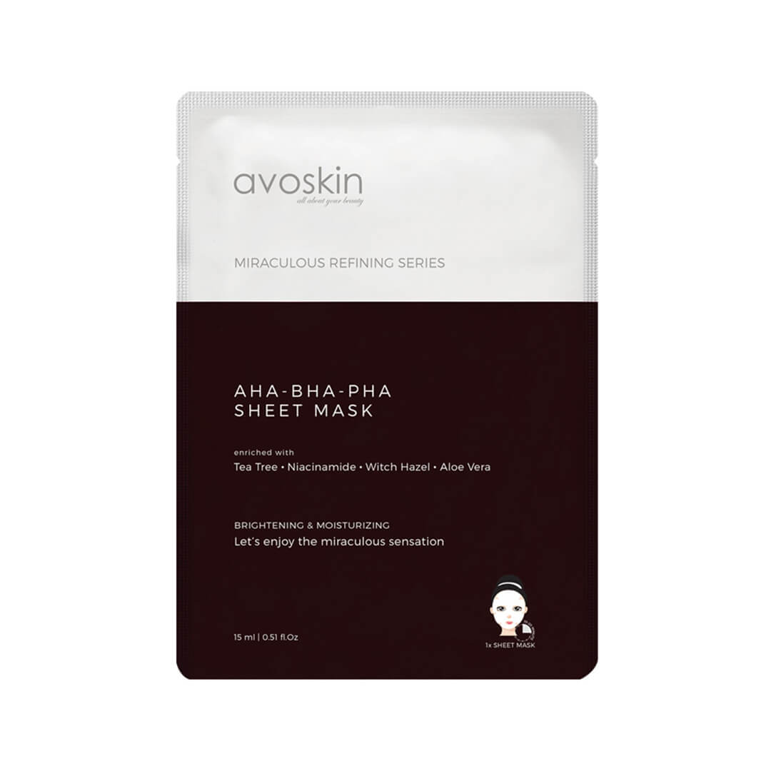 Avoskin AHA-BHA-PHA Sheet Mask | 17 ml