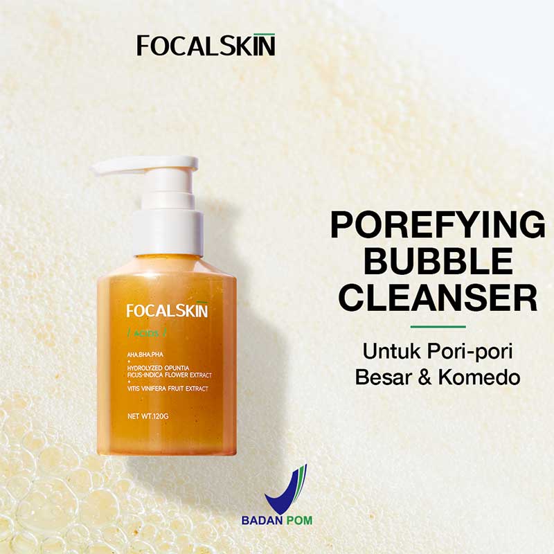 Focalskin Porefying Bubble Cleanser | 120 g