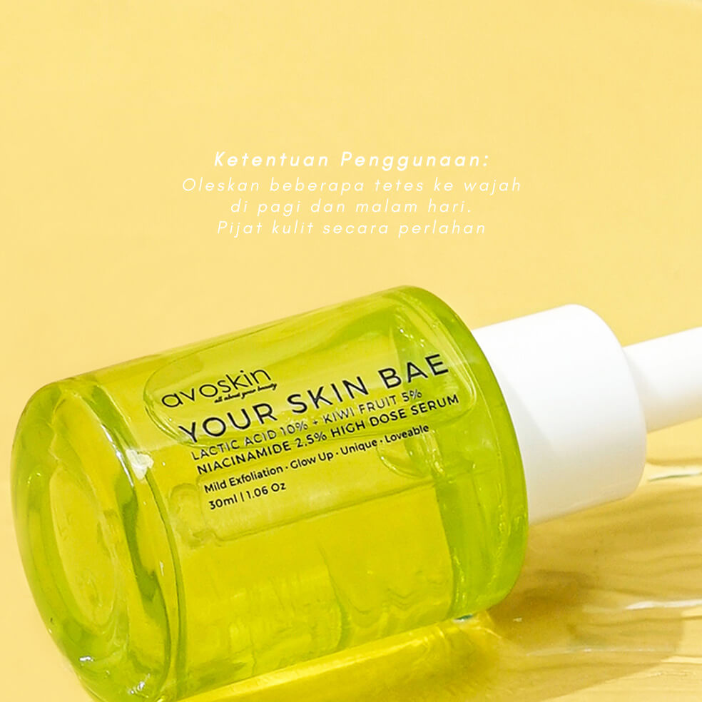 Avoskin Your Skin Bae Lactic Acid 10% + Kiwi Fruit 5% + Niacinamide 2.5% | 30 ml