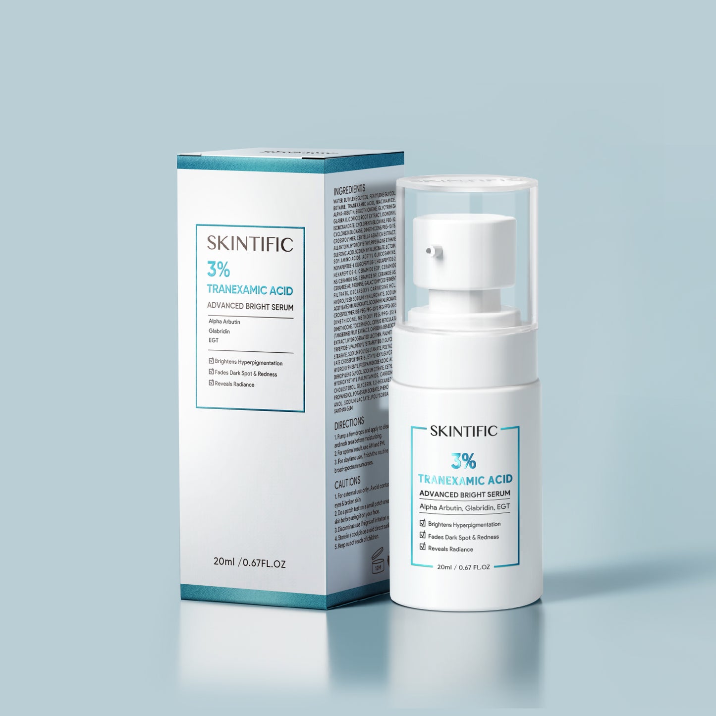 Skintific 3% Tranexamic Acid Advanced Bright Serum