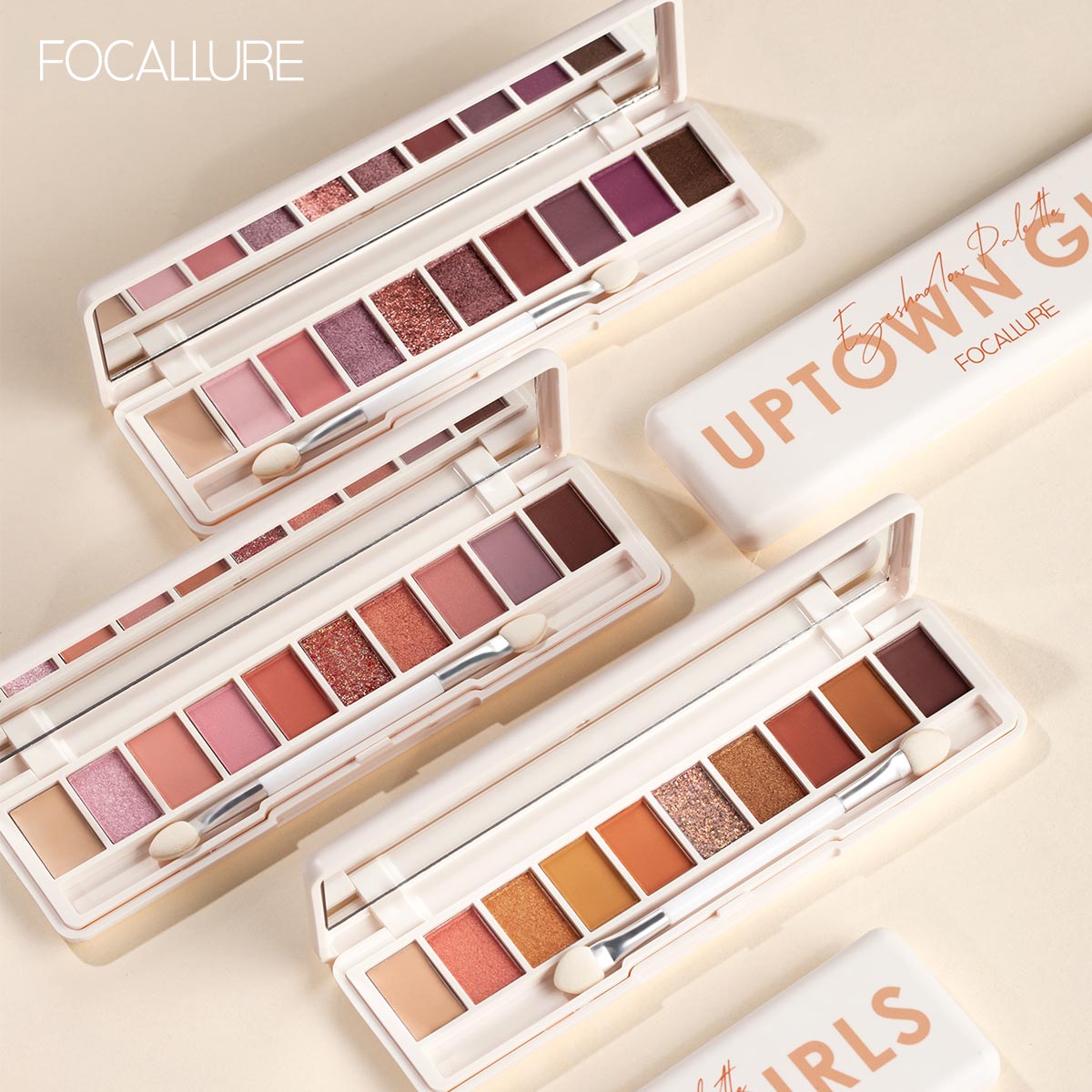 Focallure 10 Color Eyeshadow Palette FA158 #01