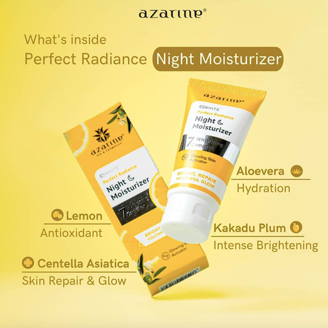 Azarine C White Perfect Radiance Night Moisturizer | 25 g