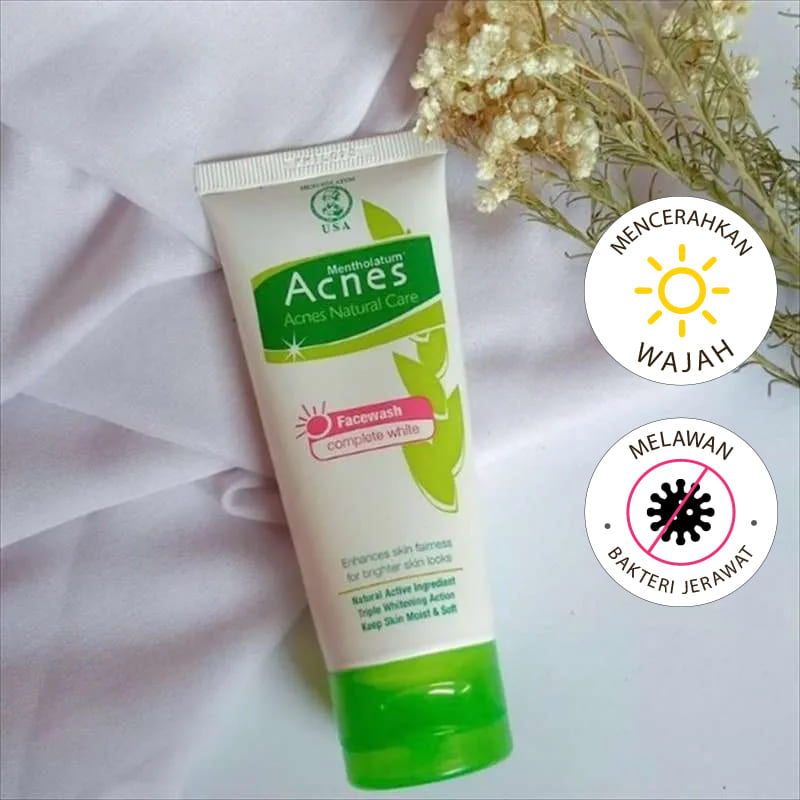 ACNES Complete White Face Wash 50gr