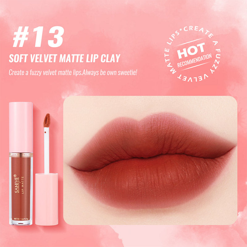 SANIYE Lip Matte Fashion Lady Non-stick Lip Gloss L1180 #13