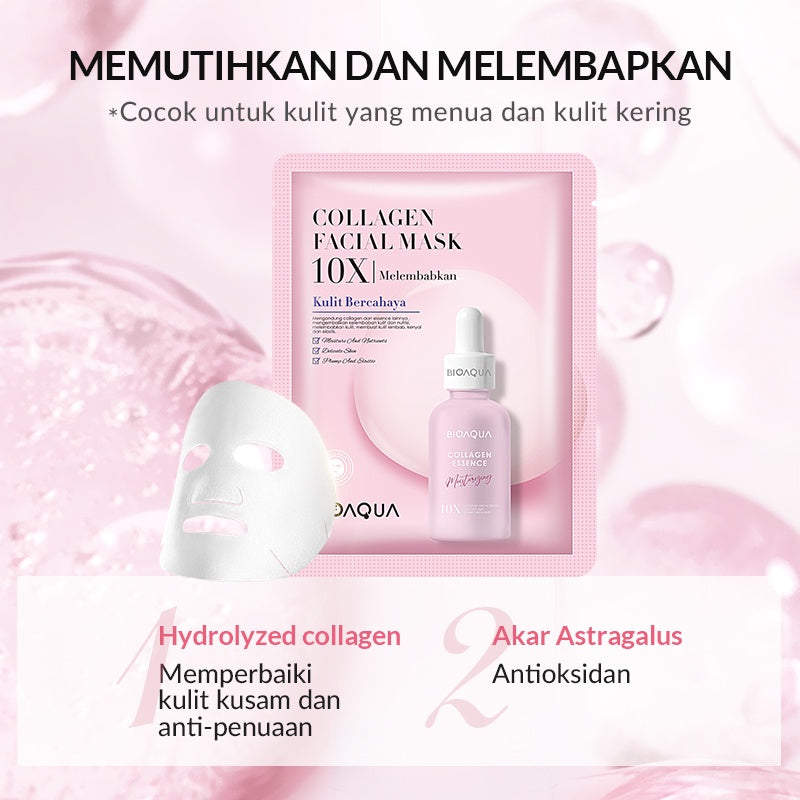 BIOAQUA Collagen Facial Mask 28ml