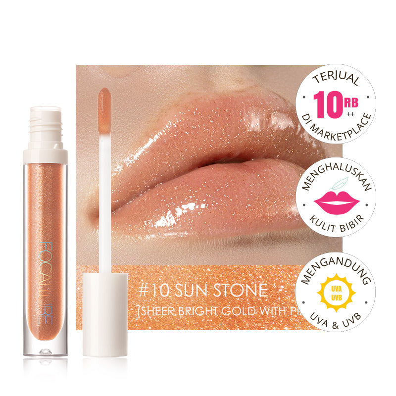 Focallure Plump High Shine Lip Glow FA153 - 10