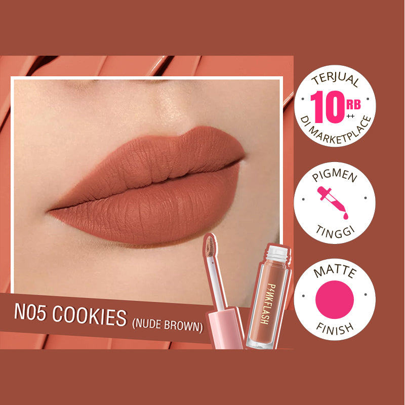 Pinkflash L01 Lasting Matte Lipcream - N05