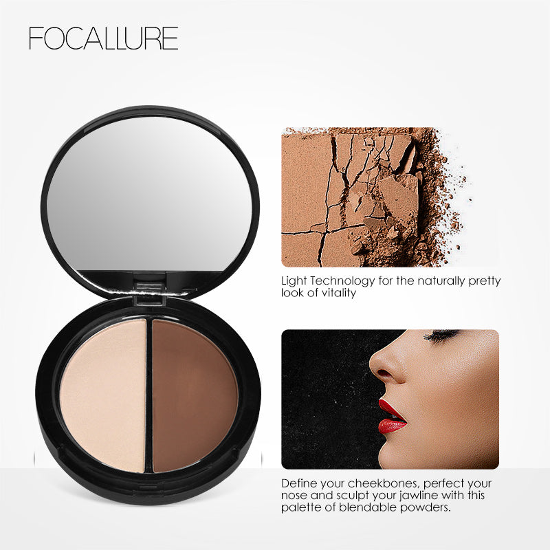 Focallure Highlighter & Bronzer Duo FA05 - #2