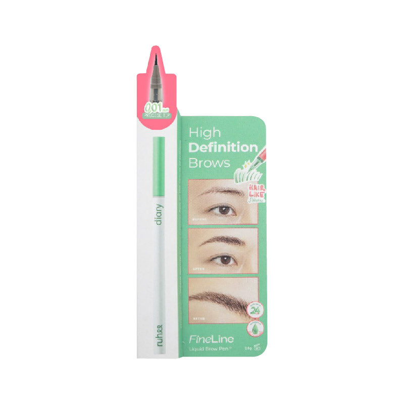 Ruhee Diary FineLine Liquid Brow Pen Ash - 03 | 0.8gr