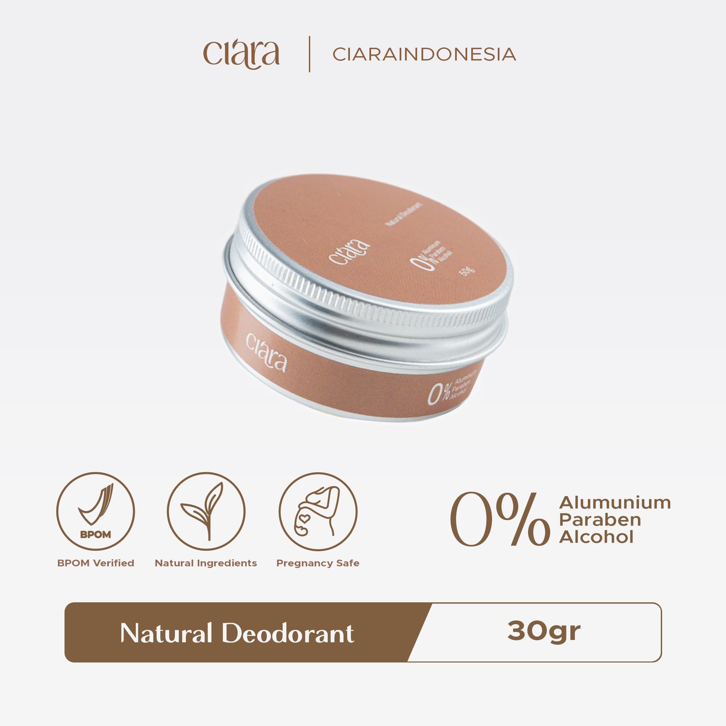 Ciara Natural Deodorant | 30 g