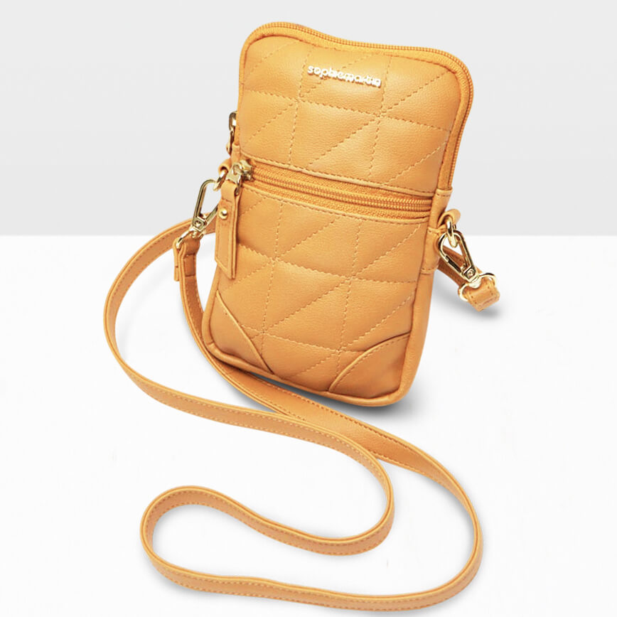 Sophie Martin Gemaya Yellow Phone Wallet