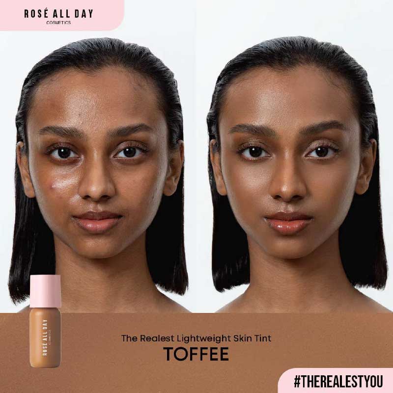 ROSE ALL DAY The Realest Lightweight Skin Tint - Toffee