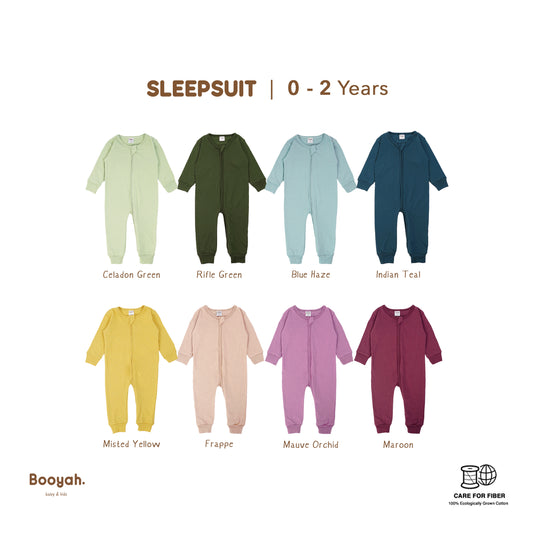 Booyah Baby & Kids Piyama Bayi - Sleepsuit Niagara (0-3 Month)