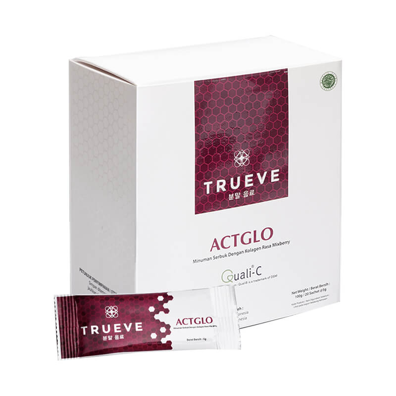 [Combo] Trueve Actglo Collagen (100 g) + [Free] True To Skin Bakuchiol Anti Aging Serum Mini Size