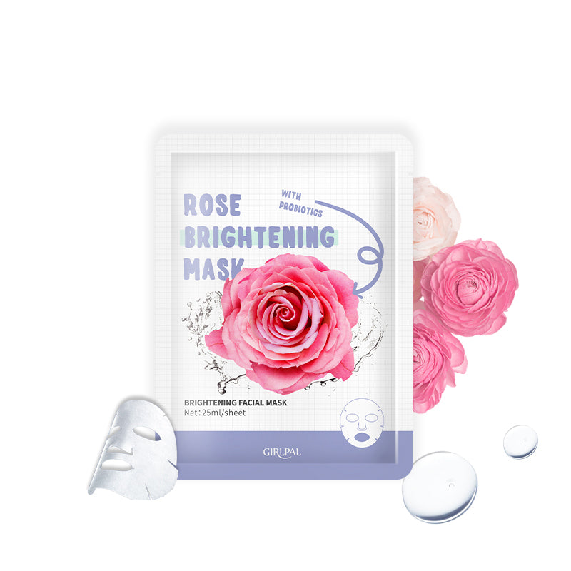 Girlpal Rose Brightening Face Sheet Mask